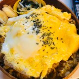 カレーケチャップオムライス